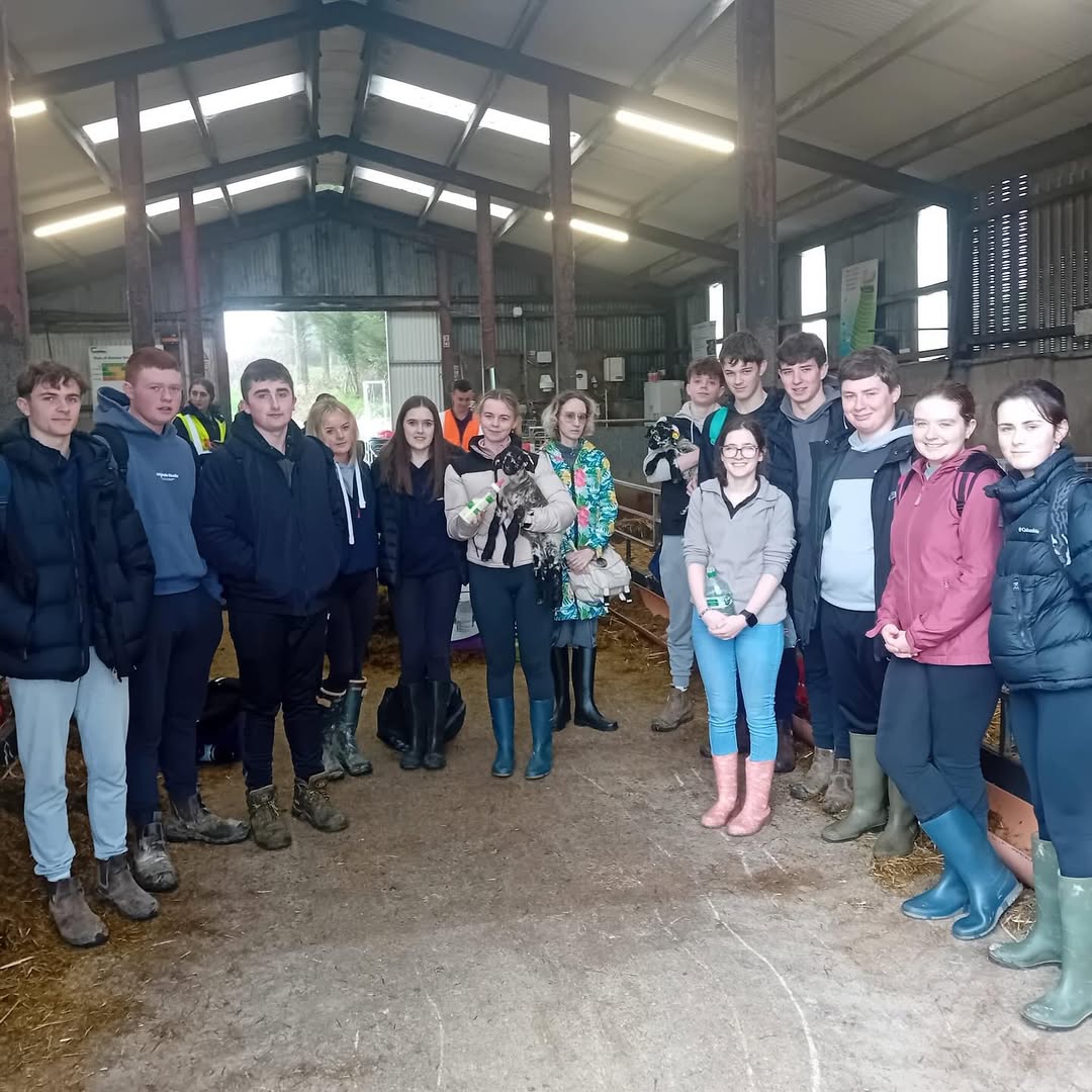 Agricultural Science students with farm animals photo 3