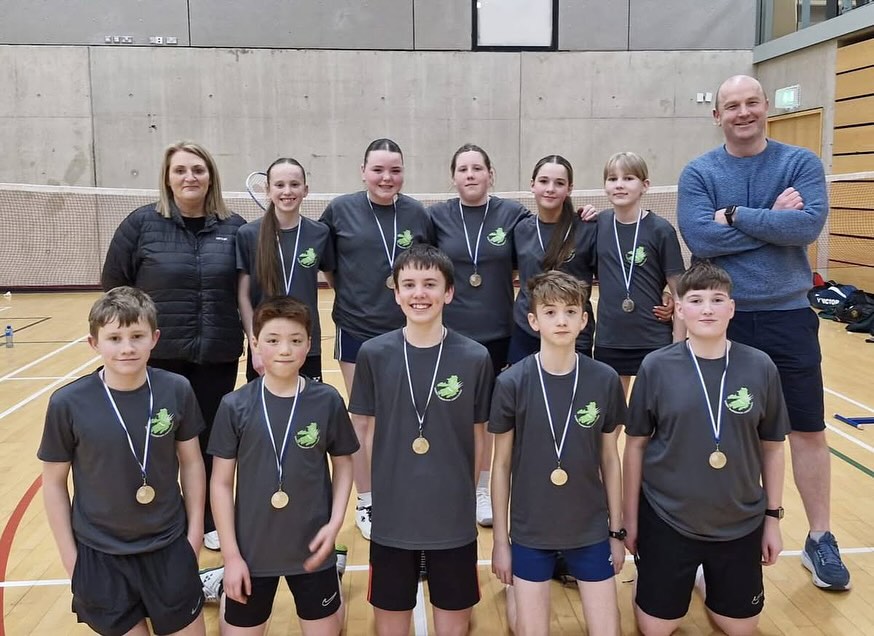 Munster Inter-County U15 Juvenile Badminton Championship team photo 2